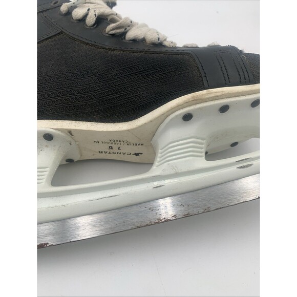 Bauer Black Panther Skates, Size 7 D Made in Canada - Picture 14 of 16